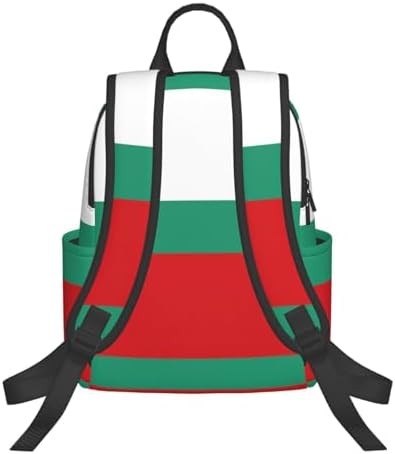Bulgarian flag print hiking backpack — photo 3