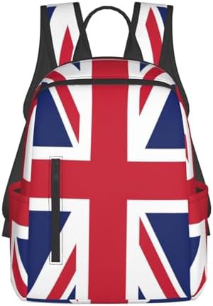 British flag print hiking backpack