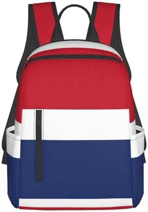 Dutch flag print hiking outdoor backpack