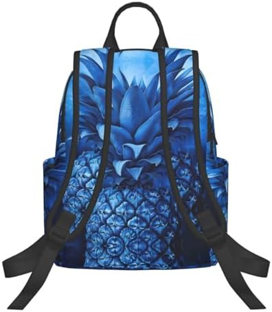 Blue pineapple print hiking day bag — photo 3