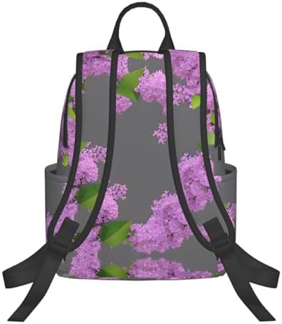 Framing lilac flowers blossom daypack — photo 3
