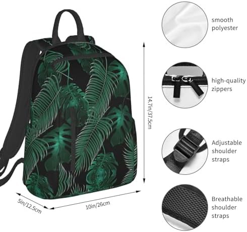 Banana leaf green hiking daypack — photo 4