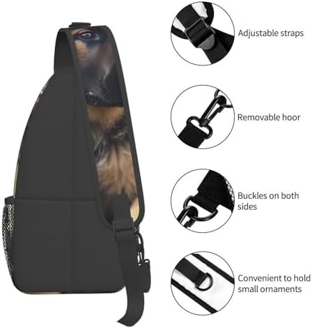 German Shepherd puppy sling daypack — photo 5