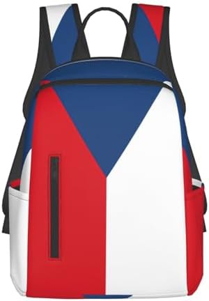 Czech Republic flag print hiking pack