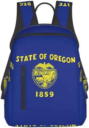 Oregon state flag hiking daypack