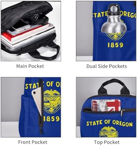 Oregon state flag hiking daypack — photo 5