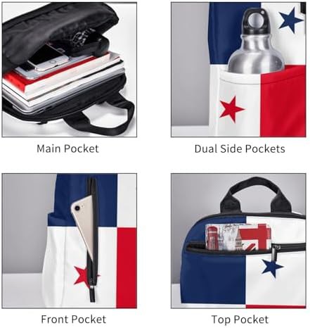 Flag of Panama print hiking backpack — photo 5