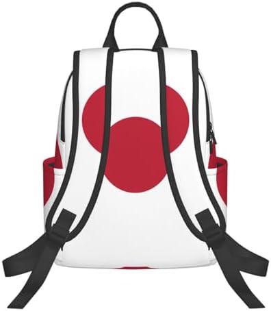 Japanese flag print hiking backpack — photo 3
