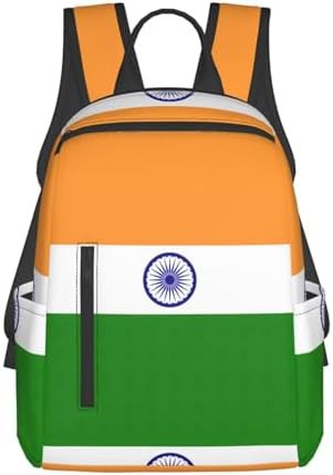 Indian flag print hiking camping daypack