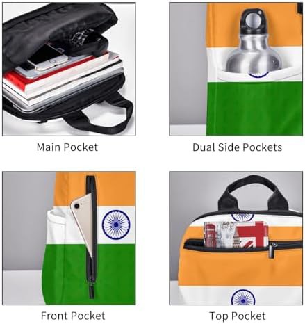 Indian flag print hiking camping daypack — photo 5