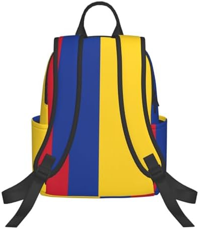 Colombia flag print hiking backpack — photo 3