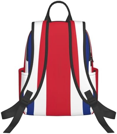 Costa Rica flag print hiking backpack — photo 3