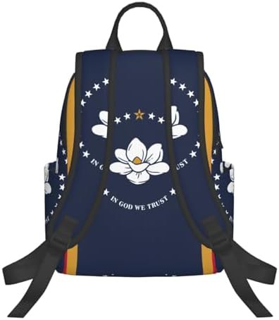 Mississippi state flag print camping backpack — photo 3