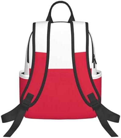 Polish flag print hiking backpack — photo 3