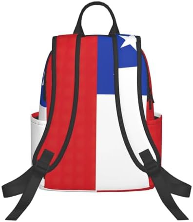 Flag of Chile print hiking backpack — photo 3
