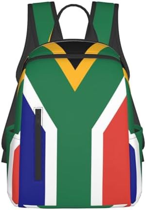 South African flag print hiking backpack