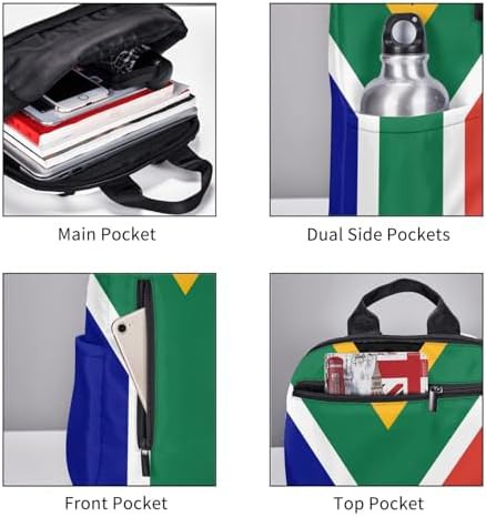 South African flag print hiking backpack — photo 5