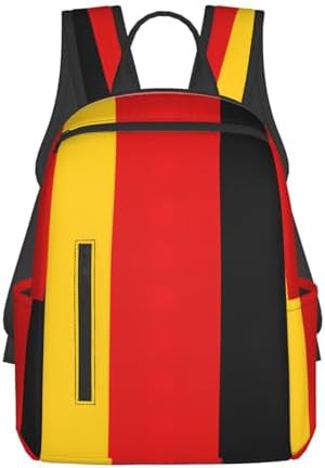 German flag print hiking backpack
