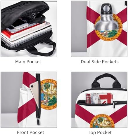 Florida flag print hiking daypack — photo 5