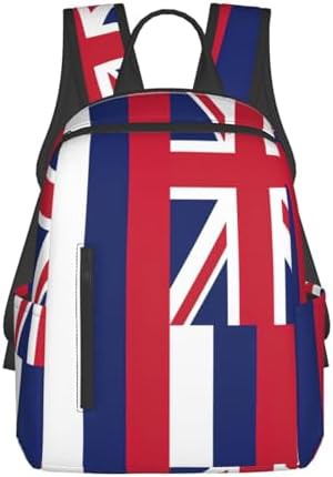 Hawaii flag print hiking daypack