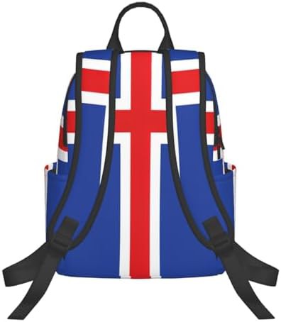Iceland flag print hiking backpack — photo 3