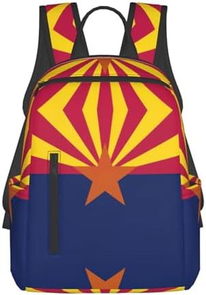 Arizona state flag print hiking backpack