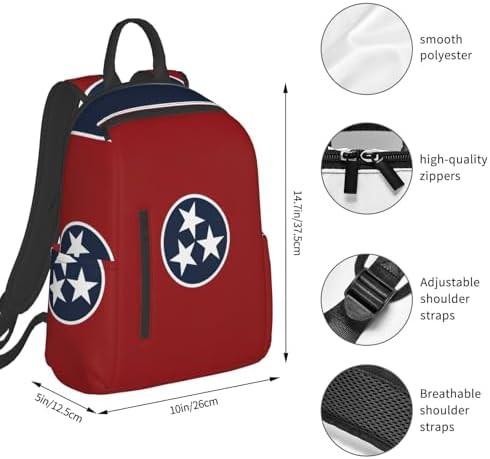 Tennessee state flag hiking daypack — photo 4