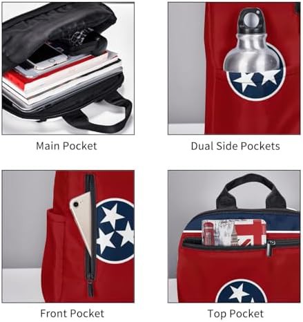 Tennessee state flag hiking daypack — photo 5