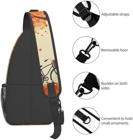 Autumn tree and bicycle sling pack — photo 5