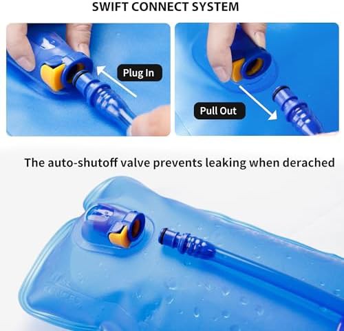 Hiking hydration bladder water reservoir 3L — photo 4