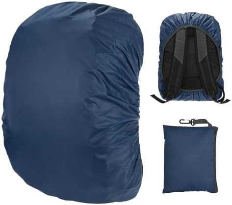 Old blue 30l hiking rucksack cover