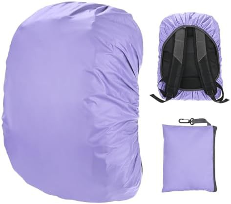 Purple 15l waterproof cover with pouch