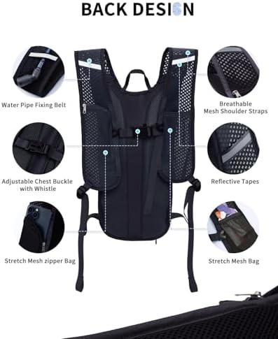 Blue Quartz hydration backpack with 2l bladder — photo 4