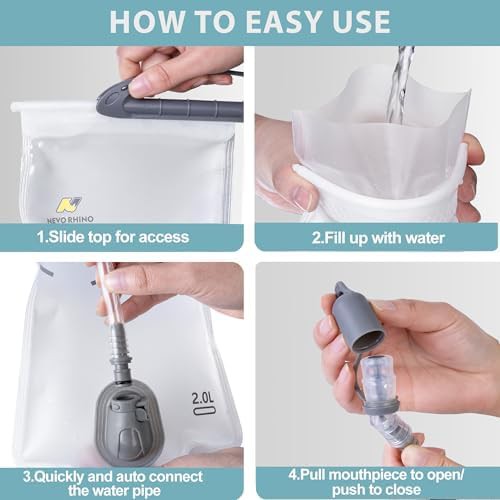 Running vest hydration bladder kit — photo 4
