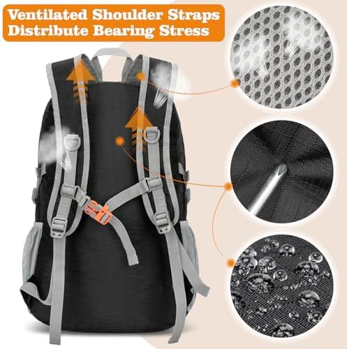Purple 30l foldable travel daypack — photo 5