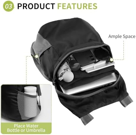Ultra lightweight hiking daypack 20L — photo 5