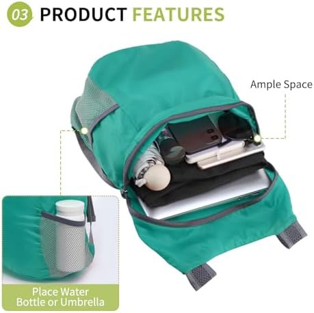 Travel packable hiking daypack 20L — photo 5