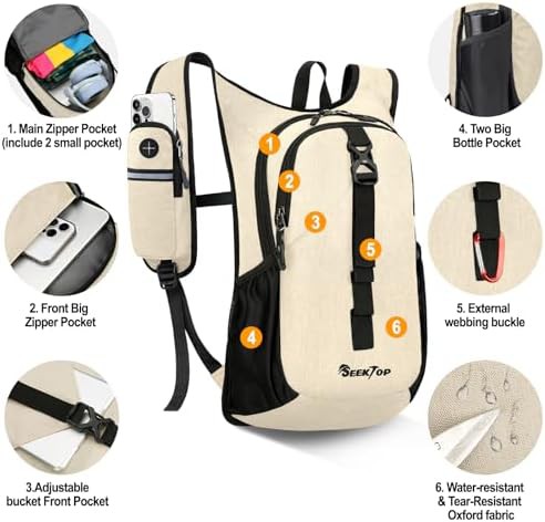 Seektop 15L small hiking daypack — photo 3