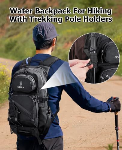 25L hydration hiking backpack with bladder — photo 5