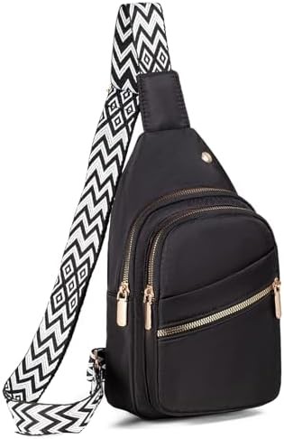 Unisex lightweight travel chest daypack sling