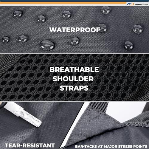 Compact foldable waterproof hiking pack 30L — photo 5