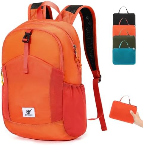 Anti-theft 20L packable hiking backpack