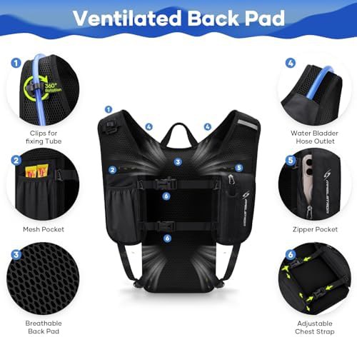 Maelstrom hydration vest with 2l bladder — photo 5
