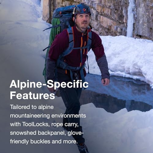 Mutant 52L climbing backpack blue — photo 3