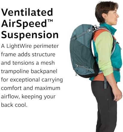 Hikelite 26l hiking backpack black — photo 3