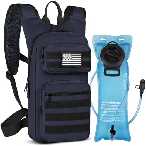 MOLLE hydration backpack with 3L bladder
