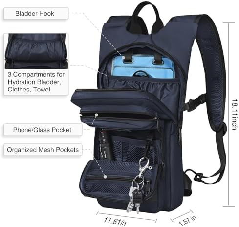 MOLLE hydration backpack with 3L bladder — photo 5
