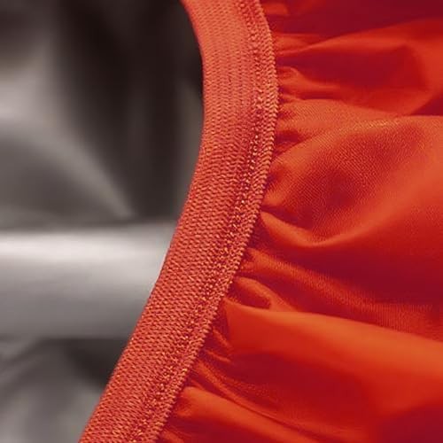 Red waterproof backpack rain cover — photo 3