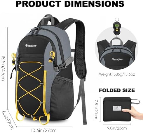 Seektop 20L lightweight waterproof daypack — photo 3