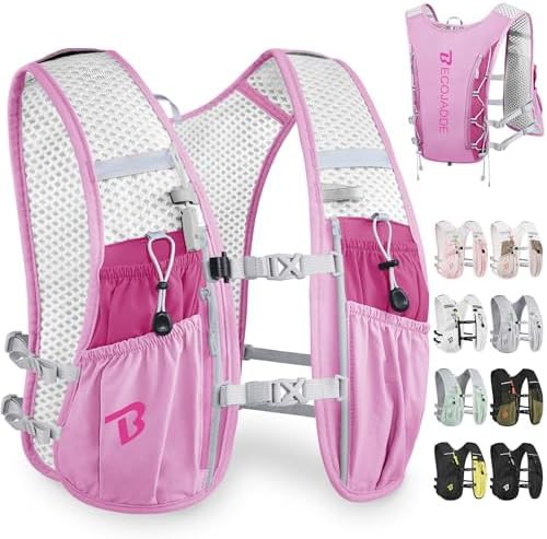 Orchid pink 5L lightweight hydration running vest